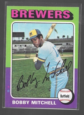 1975 TOPPS BOBBY MITCHELL #468 NRMT