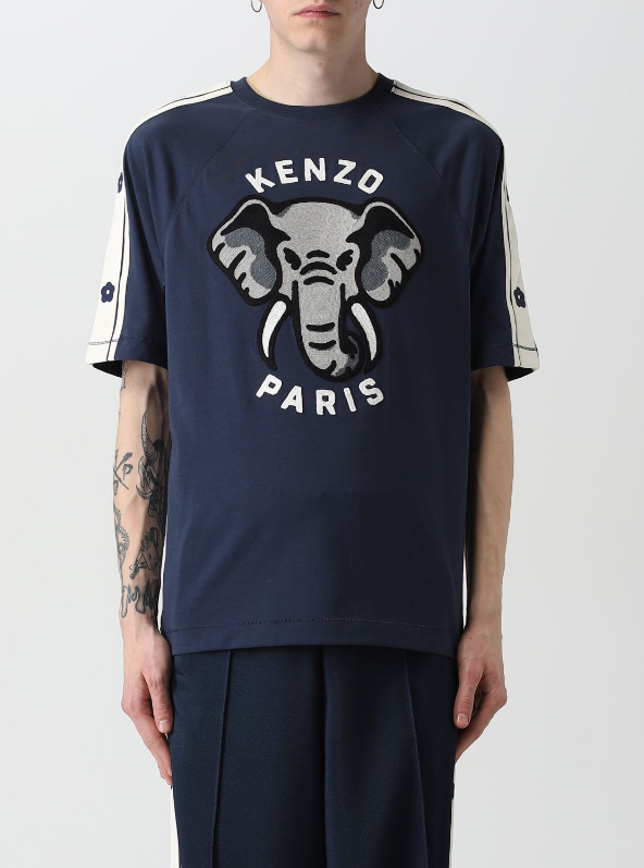 Kenzo Elephant T-Shirt Navy Size L 4039 | eBay