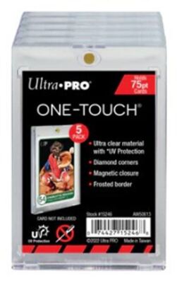 Ultra Pro 75PT UV ONE-TOUCH Magnetic Holder - 5 pack