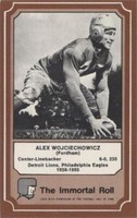 1975 Fleer Team Cloth Patch Stickers Alex Wojciechowicz #57