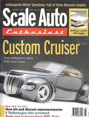 Scale Auto Enthusiast 124 1999 1940 Ford Coupe 1959 Chevy Impala Volkswagen Indy