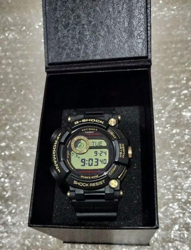 【新品/FROGMAN】CASIO GWF-1000-1JF CASIO G-SHOCK FROGMAN GWF-1000-1JF Multiband 6 men with Box