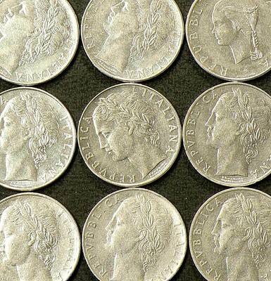 Italy 1861 Now Lire 1957 2 Vatican