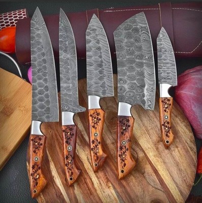KITCHEN KNIFE Chef Bbq Knives Set, Best Anniversary Wedding Gift For Her Wife...