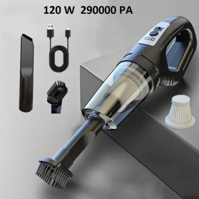120W Cordless Handheld Vacuum Cleaner Small Mini Portable Car Auto Home Wireless