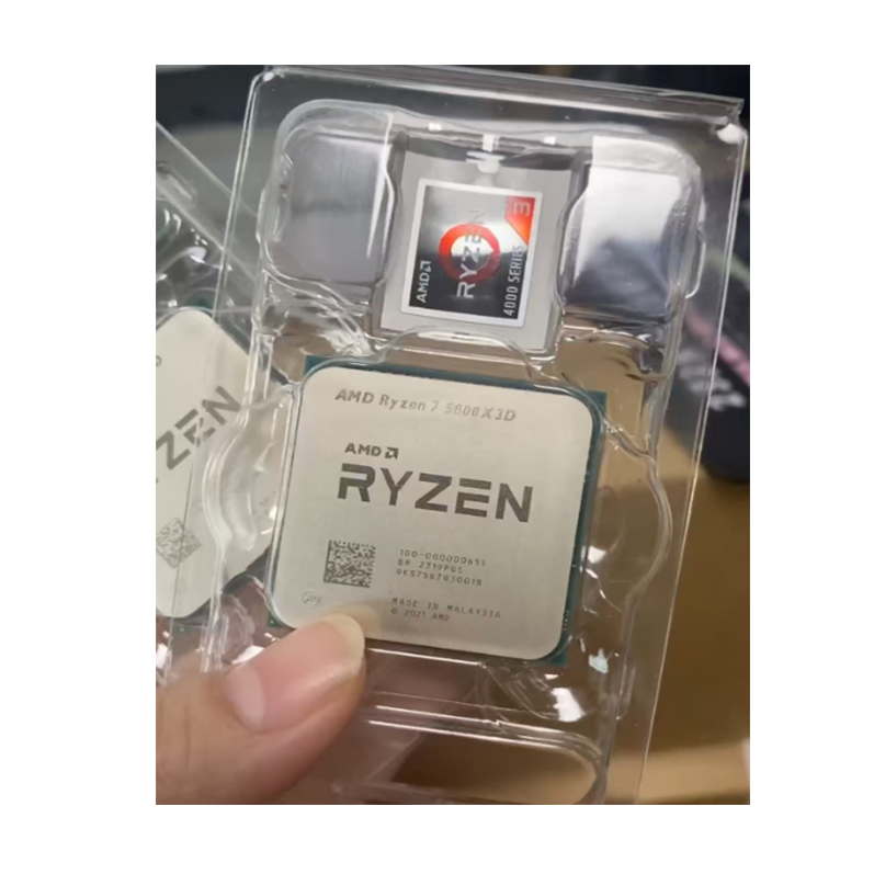 Used AMD Ryzen 7 5800X3D CPU 3.4 GHz Socket AM4 105W Processor Used AMD Ryzen 7 5800X3D CPU 3.4 GHz Socket AM4 105W Processor