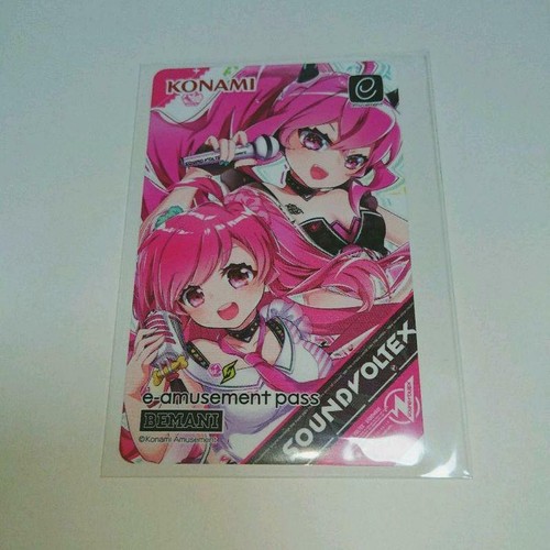 w/Tracking e-AMUSEMENT PASS Card Sound Voltex Grace & Rasis SDVX Volte  konami