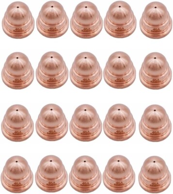 20 Pcs 220930 Plasma Cutter Nozzle Fit Hypertherm Powermax 45XP/65/85/105