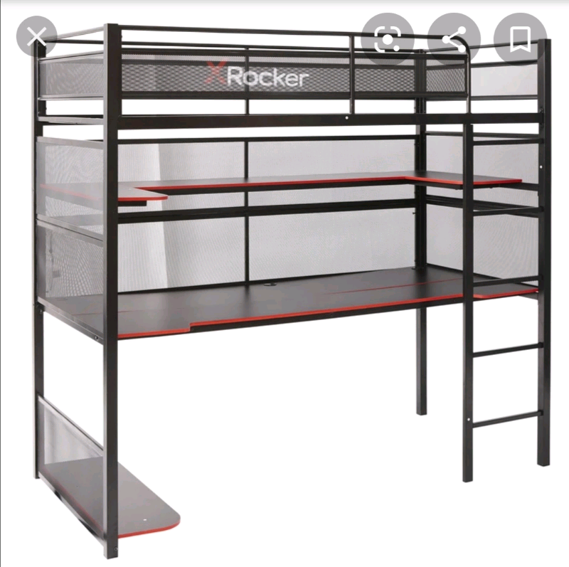 X Rocker Gaming Bunk Bed Black New in Hull, East Yorkshire Gumtree