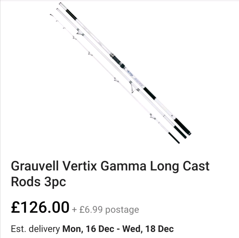 14ft Grauvell rod in Scarborough, North Yorkshire Gumtree