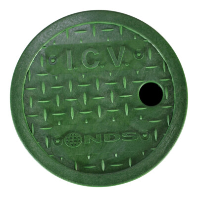 Nds Econo D109-GLT6 Valve Box Cover Grn 6'', Green