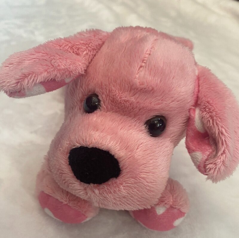 Animal Adventure Target 2017 Pink Puppy Dog Hearts Plush Valentine's 9