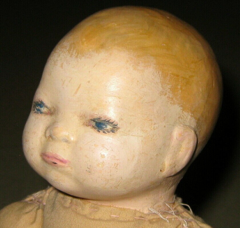 Kestner Antique German Blonde Hair Blue Eye Infant Baby Boy