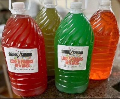 Drink2Shrink ~ Bahama Mama~ Makes 1 Gallon~ Non Premade~#1 Flavor~Detox Juice