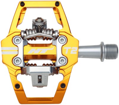 T2 Pedals - HT Components T2 Pedals - Dual Sided Clipless with Platform,