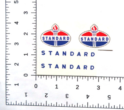 TONKA STANDARD OIL TOW TRUCK water slide decal  SHIPPING W/TRACKING