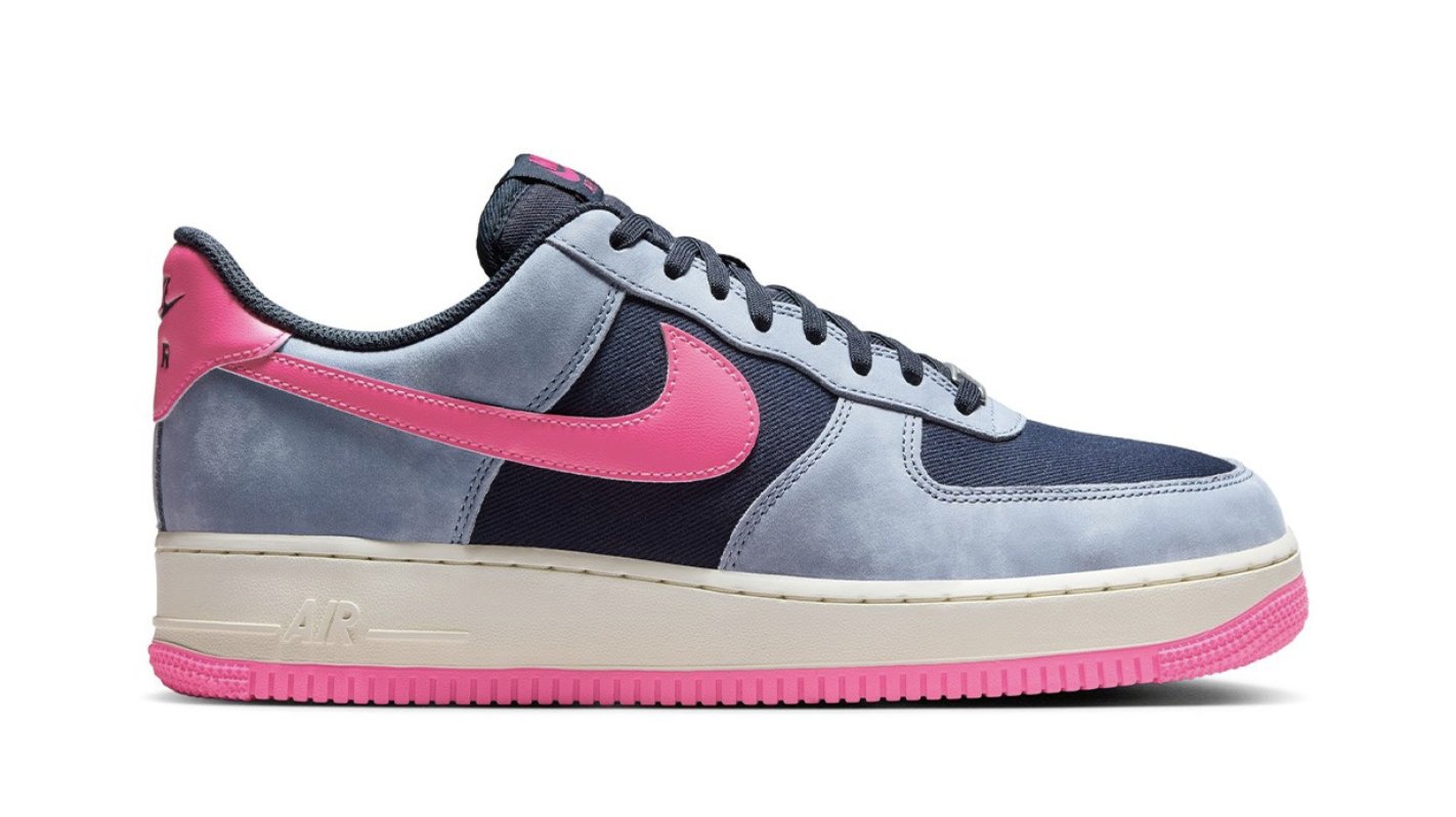 Nike Men Air Force 1 '07 Dark Obsidian Pink FB8876-401 Size