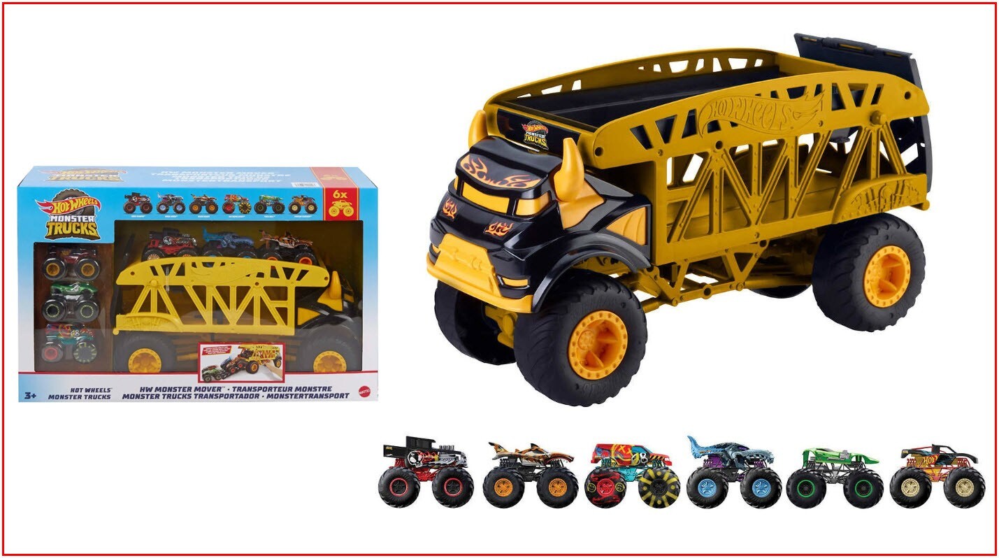 ホットウィール　モンスタートラック　monster　mover Amazon.co.jp: Hot Wheels Monster Trucks Monster Mover : おもちゃ