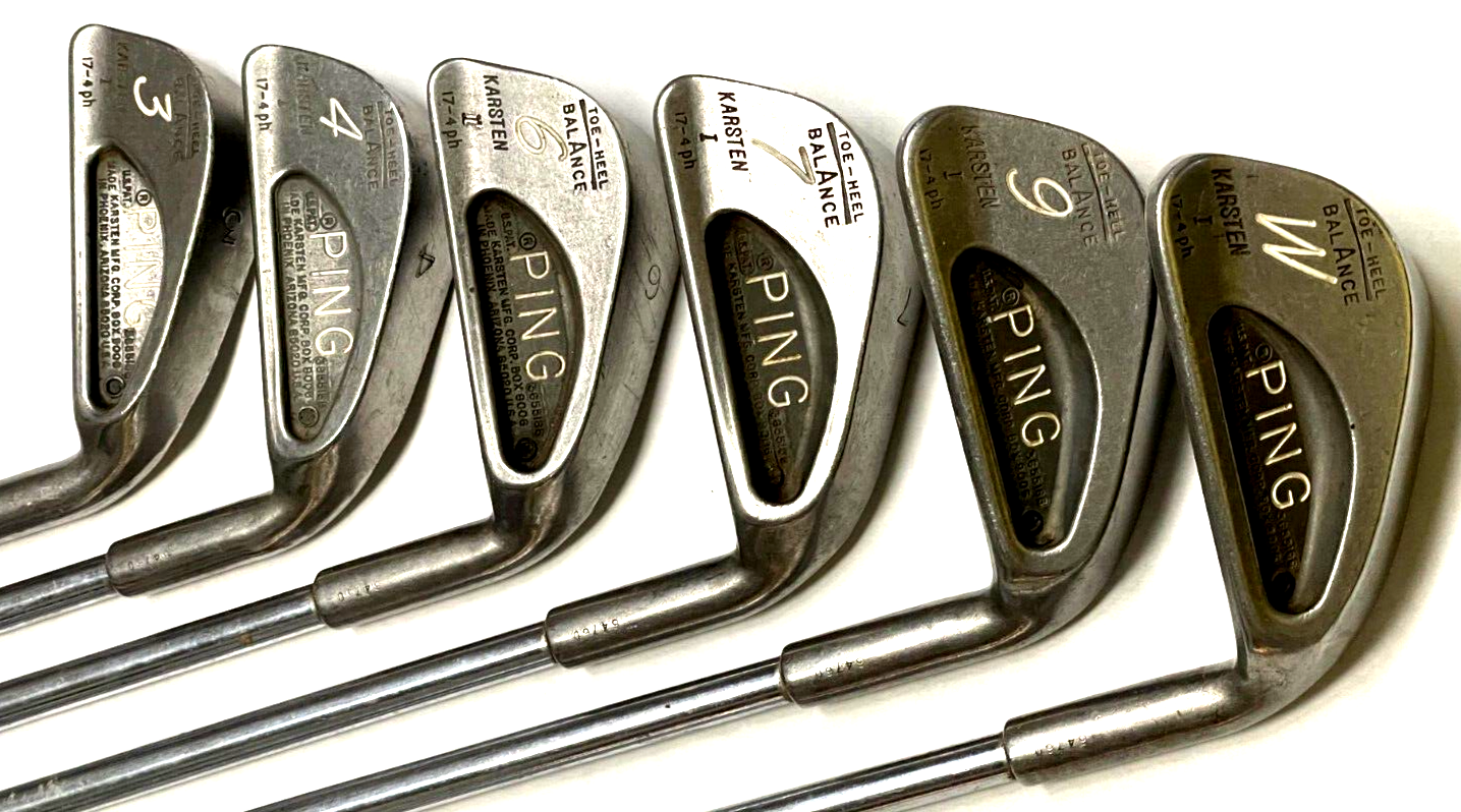 PING Karsten I ヒールバランス I7-4ph アイアン 9本セット PING Karsten I ヒールバランス I7-4ph アイアン 8本セット