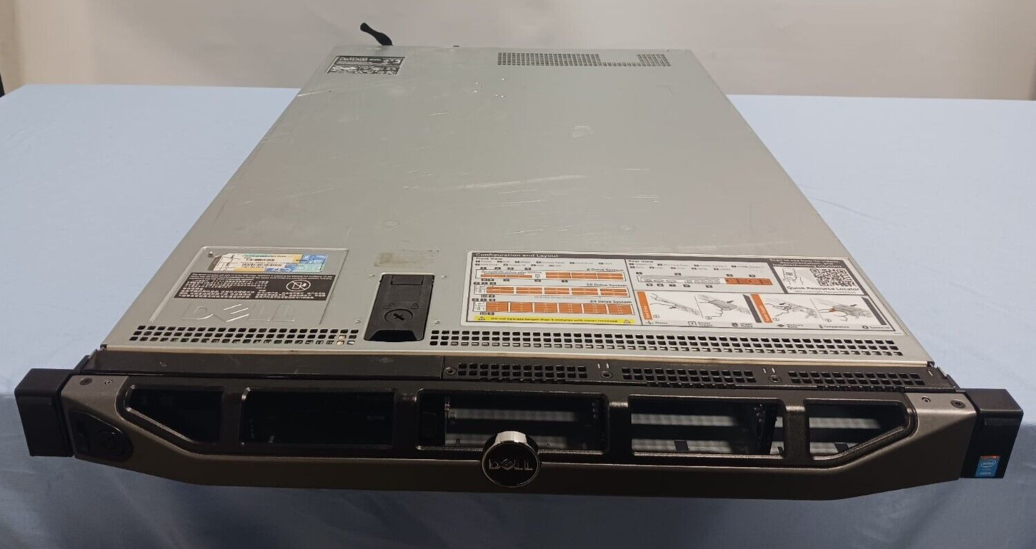 Dell PowerEdge R630 Server 8L9M842, E26S, E26S001, VC48F A00