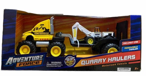 マイスト　TRANSPORT HAULER 6台 Adventure Force Quarry Haulers Truck & Digger Construction