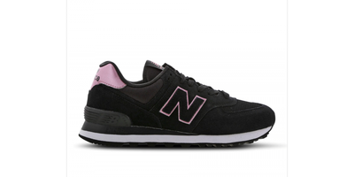 Black and pink cheap new balance trainers