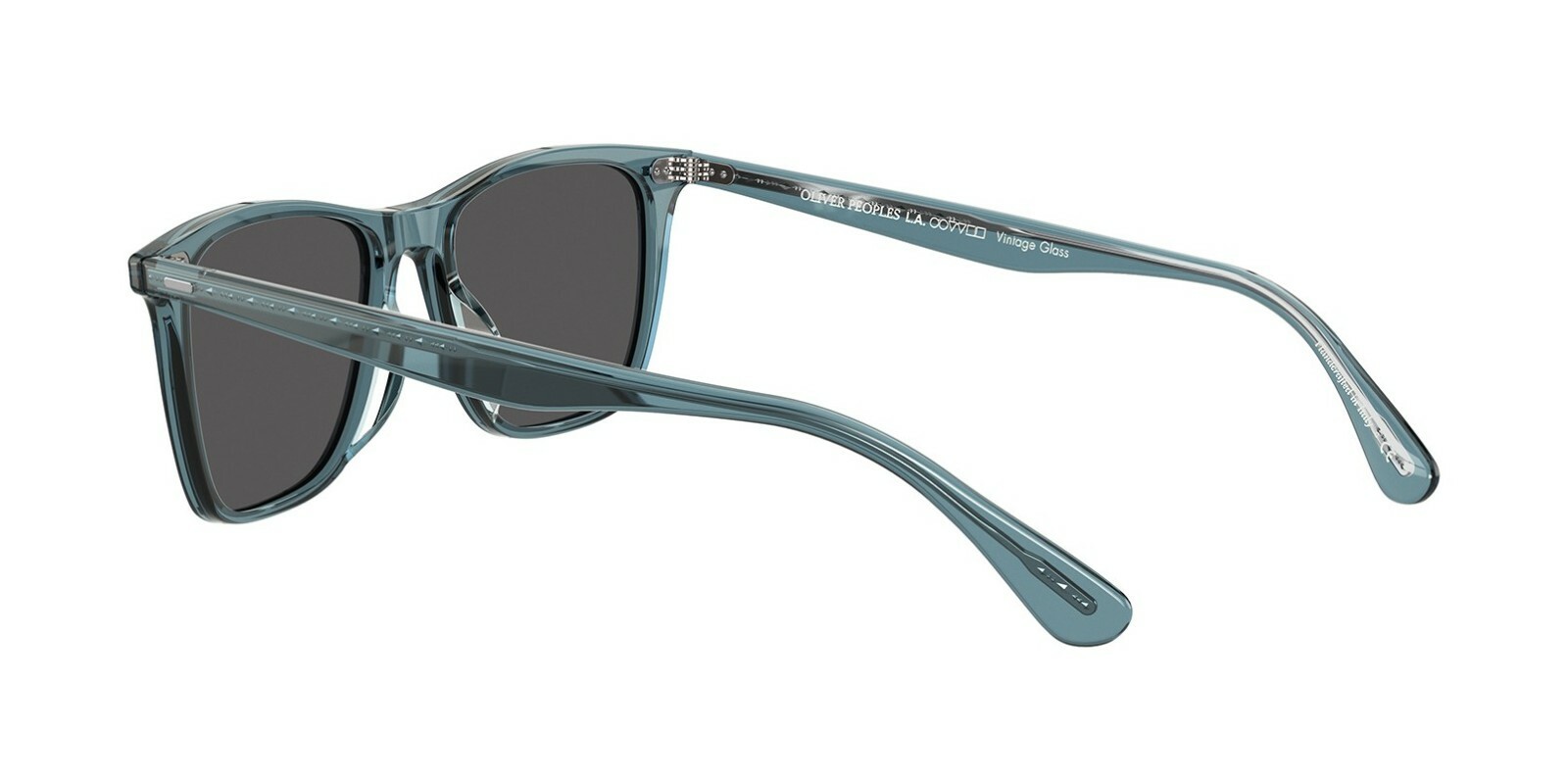 Pre-owned Oliver Peoples Ollis Sun Ov 5437su Washed Teal/carbon Grey (1617/r5) Sunglasses In Gray