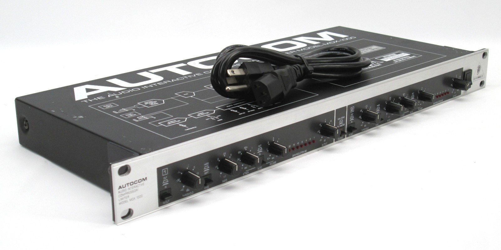 Rack Mount Behringer Autocom MDX1000 Audio Compressor