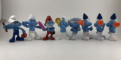 McDonalds Smurfs 2013 Action Figures Happy Meal Toys!