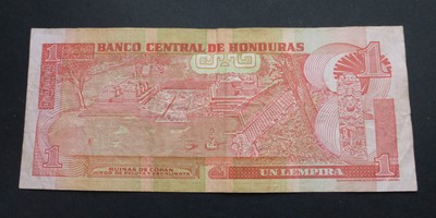 HONDURAS - 1 LEMPIRA 2000  BANKNOTE - P #84a - VF - (BM38)