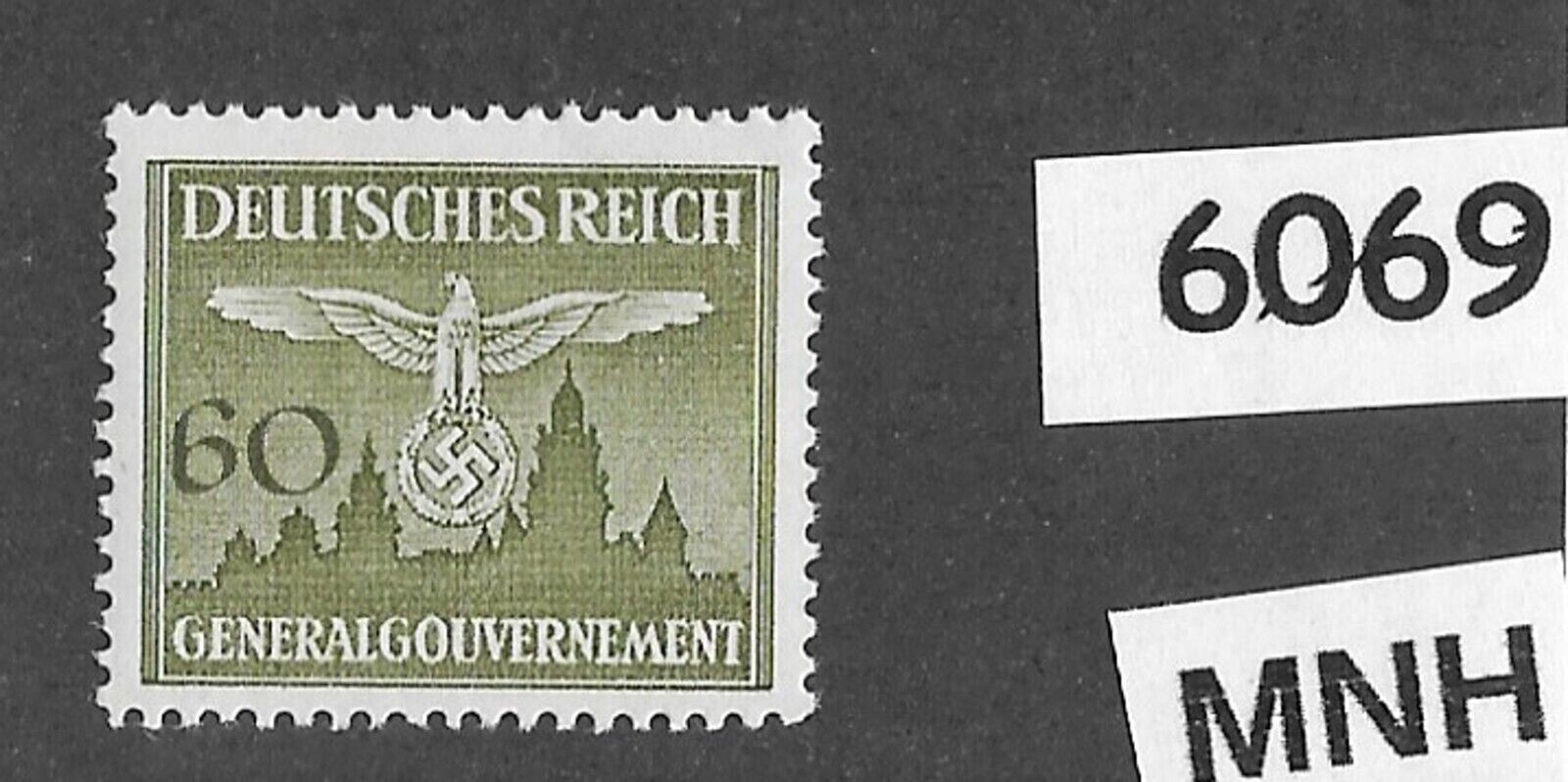 卍K卍 Germany 1934 4pf OFFICIAL STAMP SWASTIKA SC O81 VFU | eBay