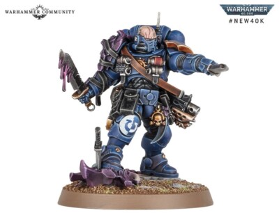 Warhammer 40k LEVIATHAN - Space Marine - Lieutenant in Phobos Armour - NEW NOS