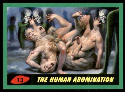 2017 Mars Attacks The Revenge Emerald #13 The Human Abomination