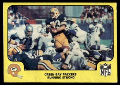 1978 Fleer Team Action Running Strong Green Bay Packers #19