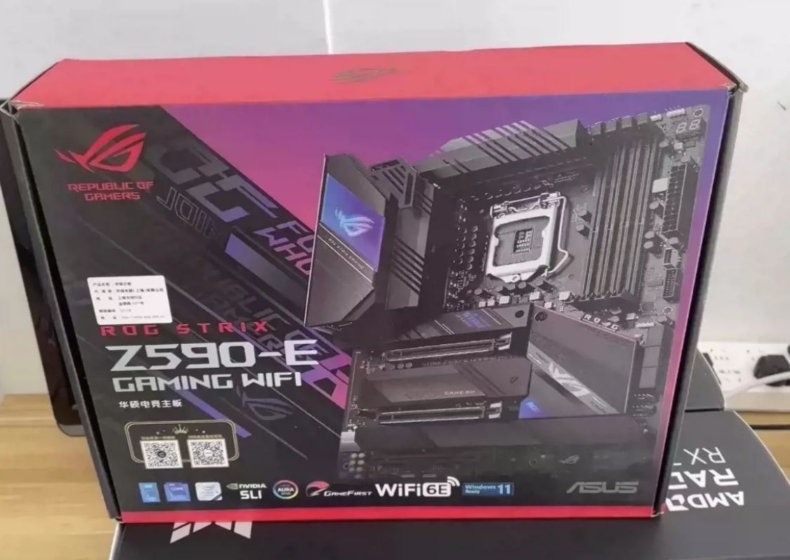 ASUS ROG Z590 E-Gaming＋core i9 10900KF ASUS ROG Strix Z590E Gaming WiFi 6E LGA 1200 Intel 11th 10th