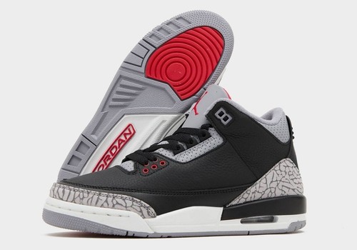 靴 Air Jordan 3 Retro \"Black Cement\" (2024) Air Jordan 3 Retro 