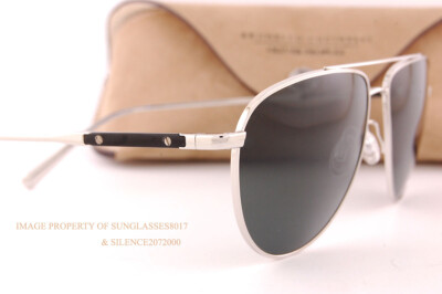 Pre-owned Oliver Peoples Brand  Sunglasses Disoriano 1301s 5036p2 Silver/midnight Polar In Midnight Express