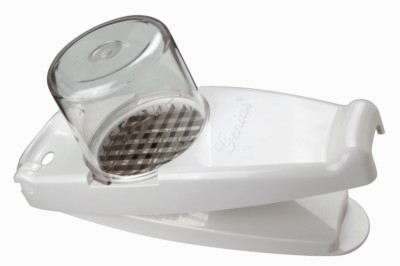 Genius Weiß Groß Zwiebelschneider Gemüseschneider Zerkleinerer Nicer Dicer 33091