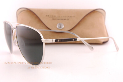 Pre-owned Oliver Peoples Brand  Sunglasses Disoriano 1301s 5036p2 Silver/midnight Polar In Midnight Express