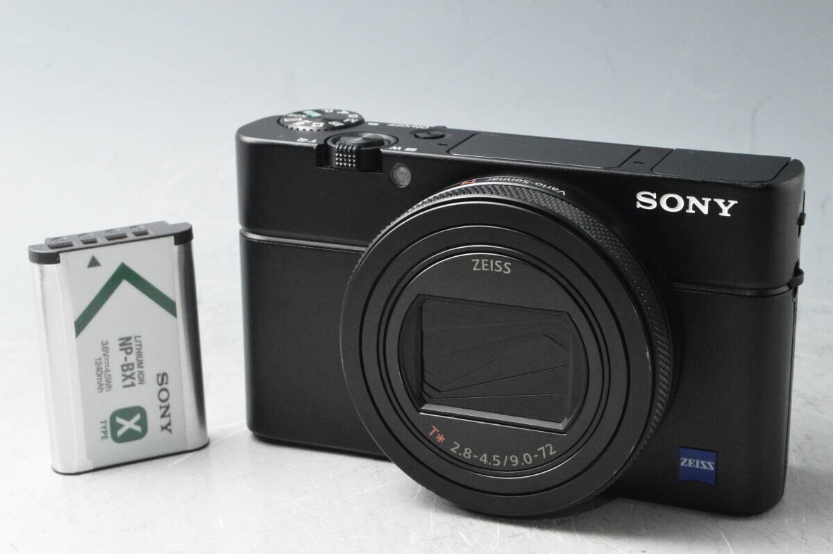 SONY RX100Ⅵ (DSC-RX100M6) RX100 VI Premium Compact Camera | Super Fast AF, 4K HLG
