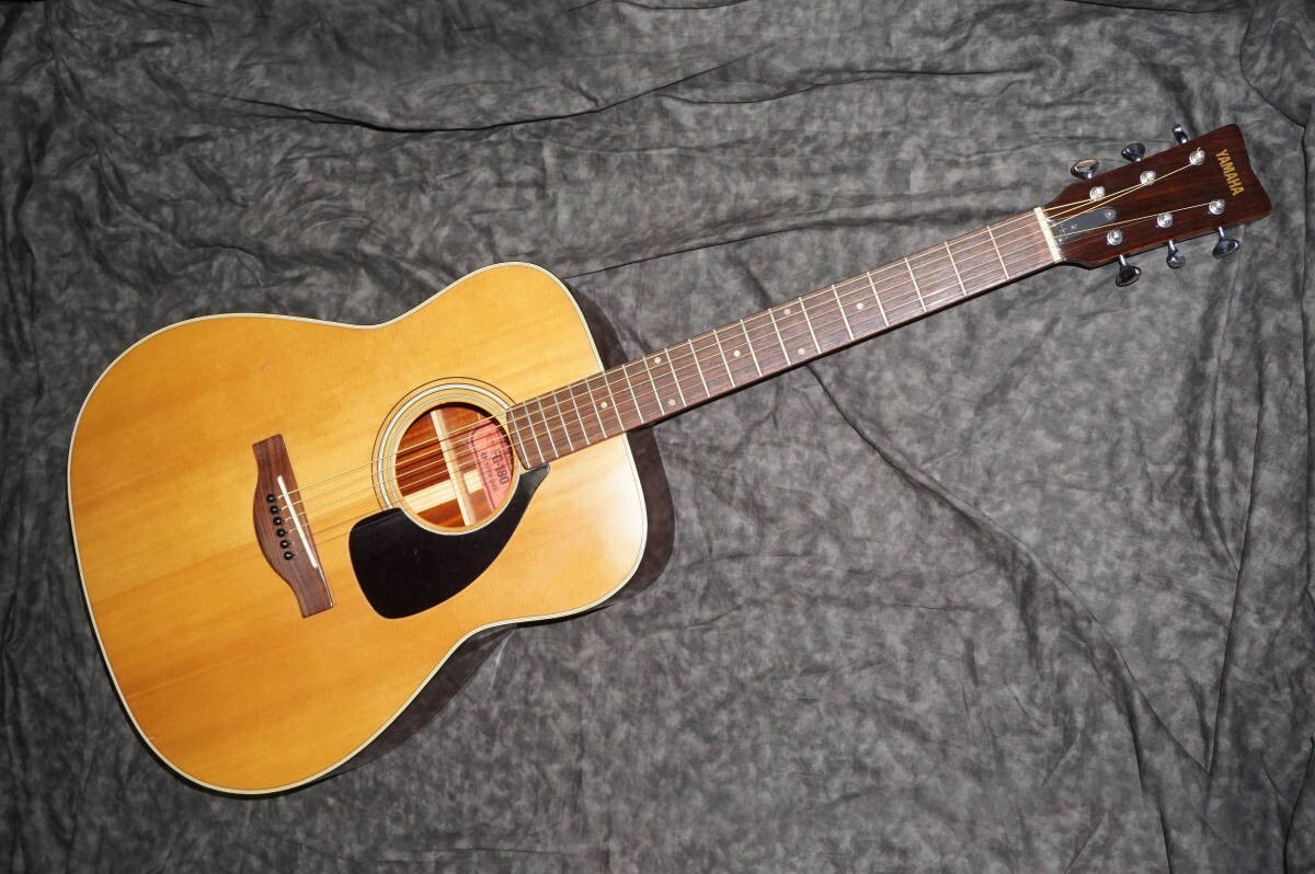 ギター Yamaha FG180 Vintage Yamaha FG-180 Acoustic Guitar Made In Japan Natural