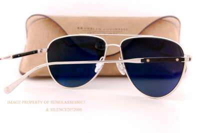 Pre-owned Oliver Peoples Brand  Sunglasses Disoriano 1301s 5036p2 Silver/midnight Polar In Midnight Express