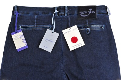 Pre-owned Jacob Cohen Jacob Cohën Hose - Herren 33 Straight Dunkelblau Baumwolle Jeans Tom Comf ...