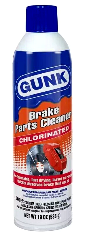 GUNK Chlorinated Brake Parts Cleaner Non Flammable - 19 oz.
