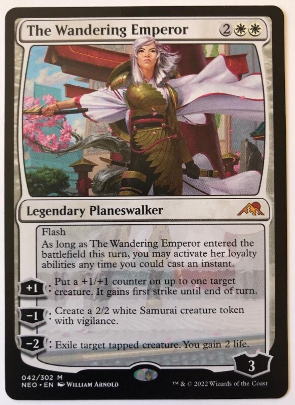 MTG 放浪皇 PWCS The Wandering Emperor Magic: the Gathering - The Wandering Emperor (042