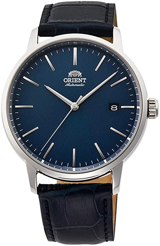 Pre-owned Orient Maestro Automatic Watch Blue Dial Basic Date Ac0e04l Made In Japan