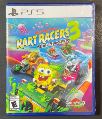 Nickelodeon Kart Racers 3 [ Slime Speedway ] (PS5) NEW