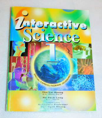 Interactive Science 1 Student Textbook Singaporean Math High School Hoong Khang