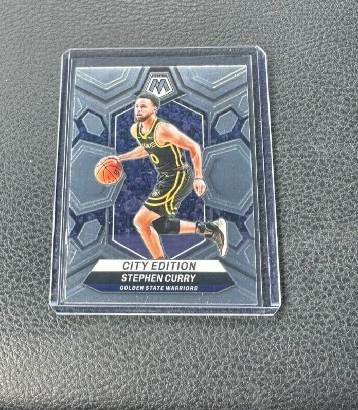 【超レア】STEPHEN CURRY MOSAIC PANINI 2022-23 Stephen Curry Panini Mosaic Reactive Blue Prizm #92