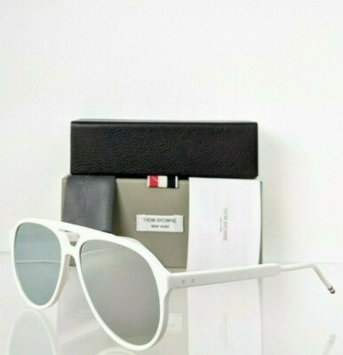 Pre-owned Dita Brand Authentic Thom Browne Sunglasses Tb 408-63-03 Wht Tbs408 Frame In Silver